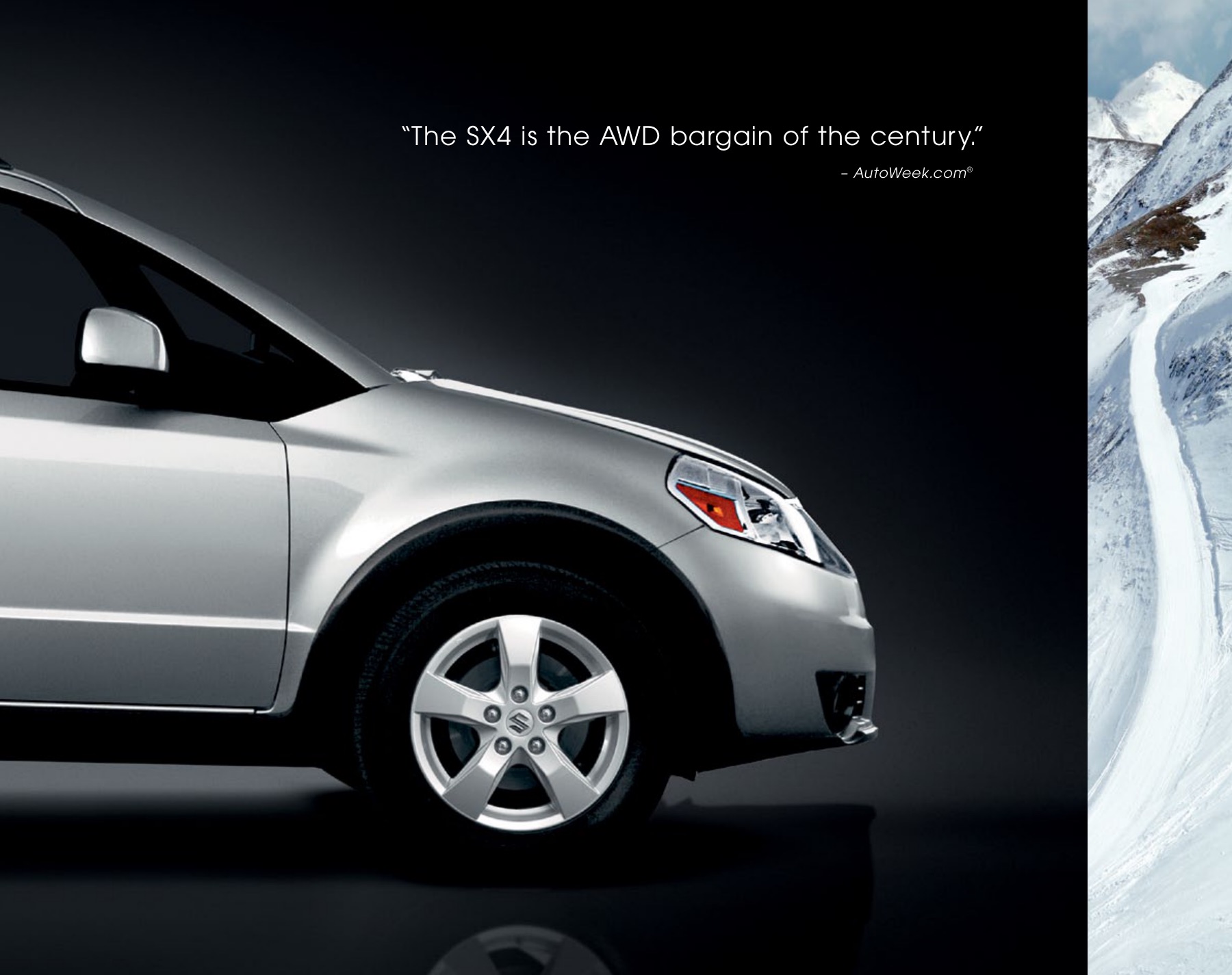 2012 Suzuki SX4 Brochure Page 1